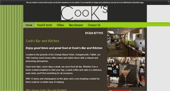 Desktop Screenshot of cooksbarandkitchen.co.uk